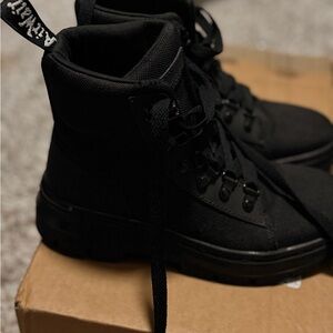 Dr. Martens Black Lace-Up Boots